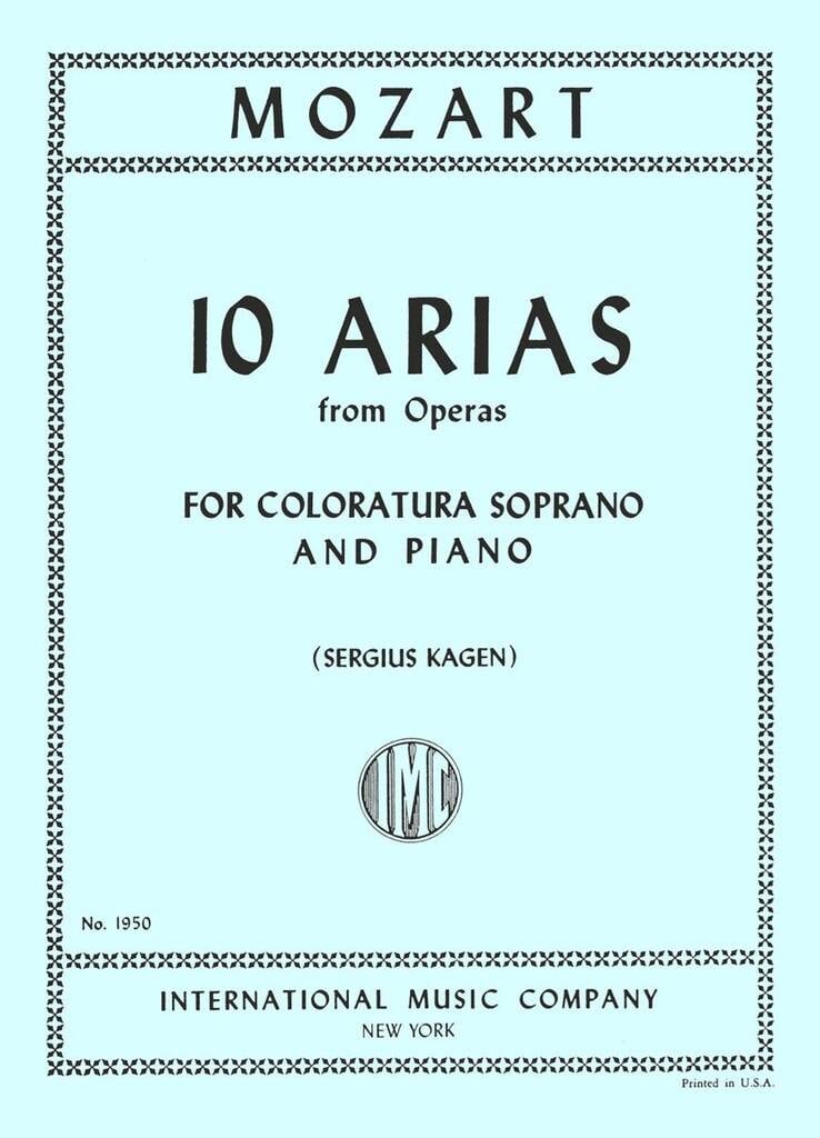 Arie Di Coloritura Per Soprano (10) (Kagen)